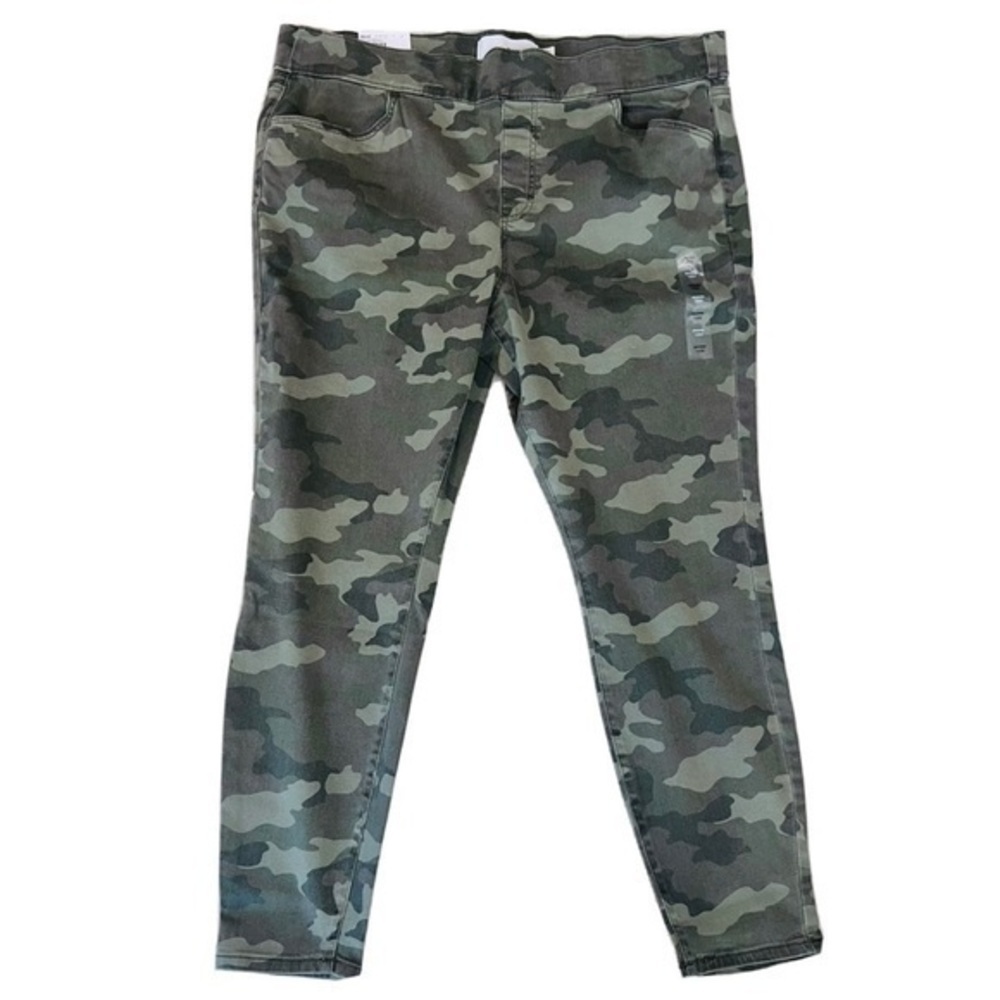 Sonoma Jeggings Jeans Camo Stretch Ultrasoft 18W - Picture 7 of 8